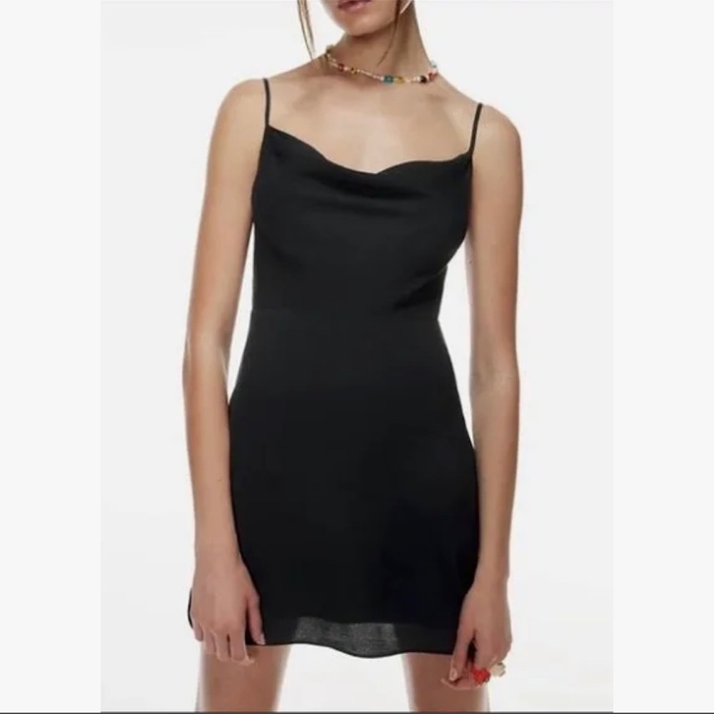 Aritzia Sunday Best Spencer Mini dress in black